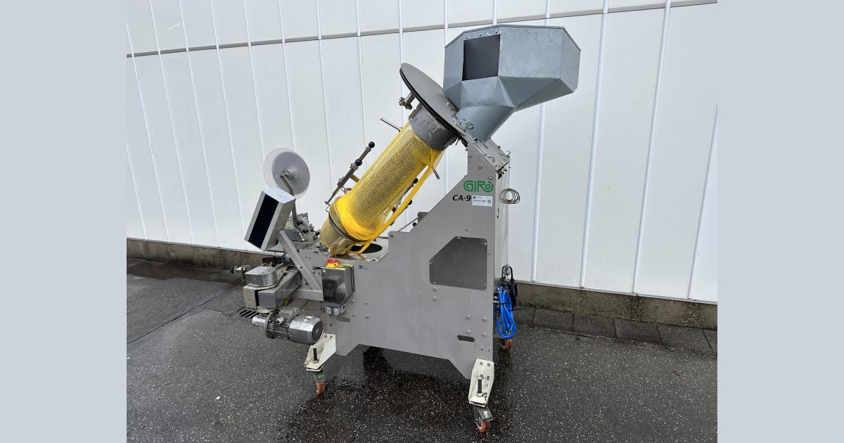 Giro CA-9 Netz-Verpackungsmaschine/Clipper • Duijndam Machines