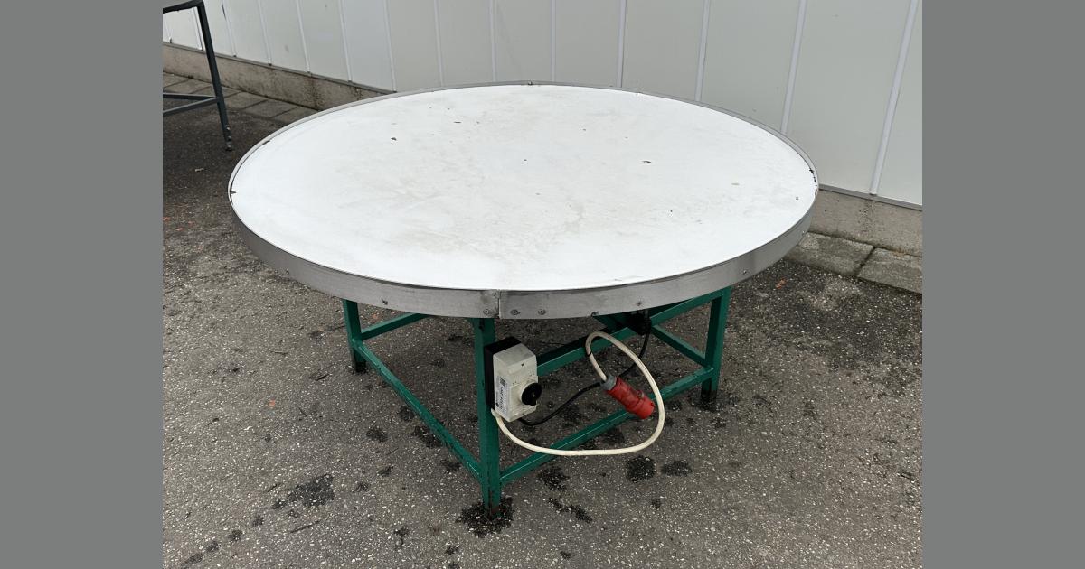 Greefa turntable 150 cm • Duijndam Machines