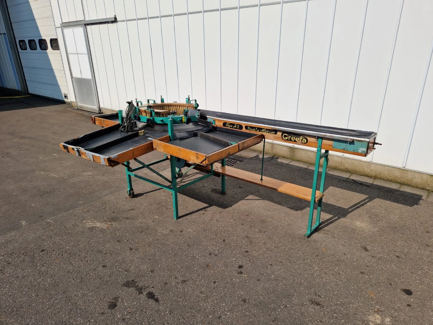 Greefa A2 sorting machine for apples and fruit • Duijndam Machines