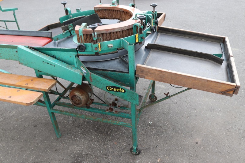 Greefa A3 sorting machine for apples and fruit. • Duijndam Machines
