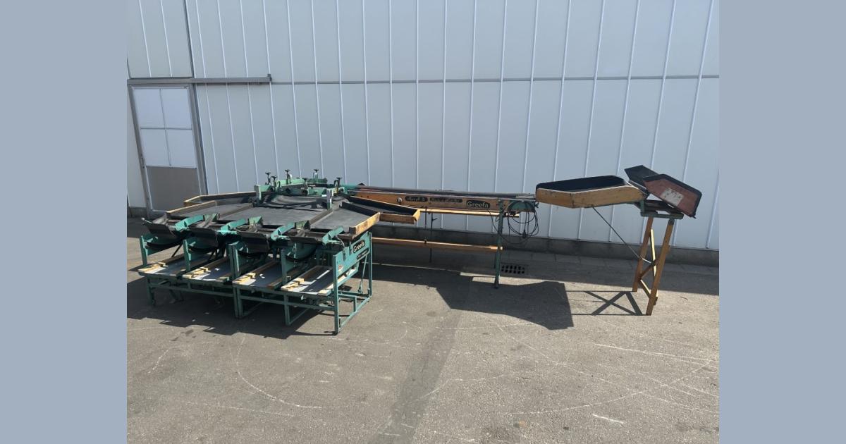 Greefa A3 sorting machine for apples and fruit • Duijndam Machines
