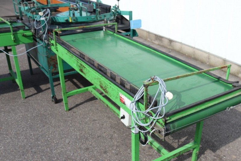 Greefa A4 apple grader with 2 packing conveyors