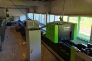 Greefa CombiSort apple & fruit sorting machine 2 line with water dumper ,automatic box fillers and palletiser