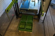 Greefa CombiSort apple & fruit sorting machine 2 line with water dumper ,automatic box fillers and palletiser