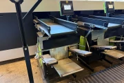 Greefa CombiSort apple & fruit sorting machine 2 line with water dumper ,automatix box fillers and palletiser