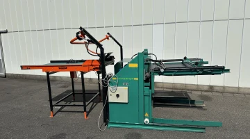 Greefa HD 1211 vide palox pour fruits avec convoyeur doseur Wamel Perfect 120 cm