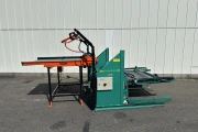 Greefa HD 1211 box tipper for fruit with Wamel Perfect dosing conveyor 120 cm