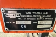 Greefa HD 1211 box tipper for fruit with Wamel Perfect dosing conveyor 120 cm