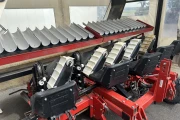 Gregoire Besson leek planting machine 5 rows