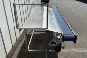 Greymans Paktech conveyor 385 x 20,5 cm with worktable