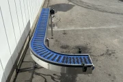 Greymans Paktech curved conveyor 90°