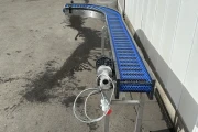 Greymans Paktech curved conveyor 90°