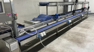 Greymans Paktech línea de producción y envasado con básculas