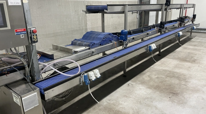 Greymans Paktech production and packaging line with weighers