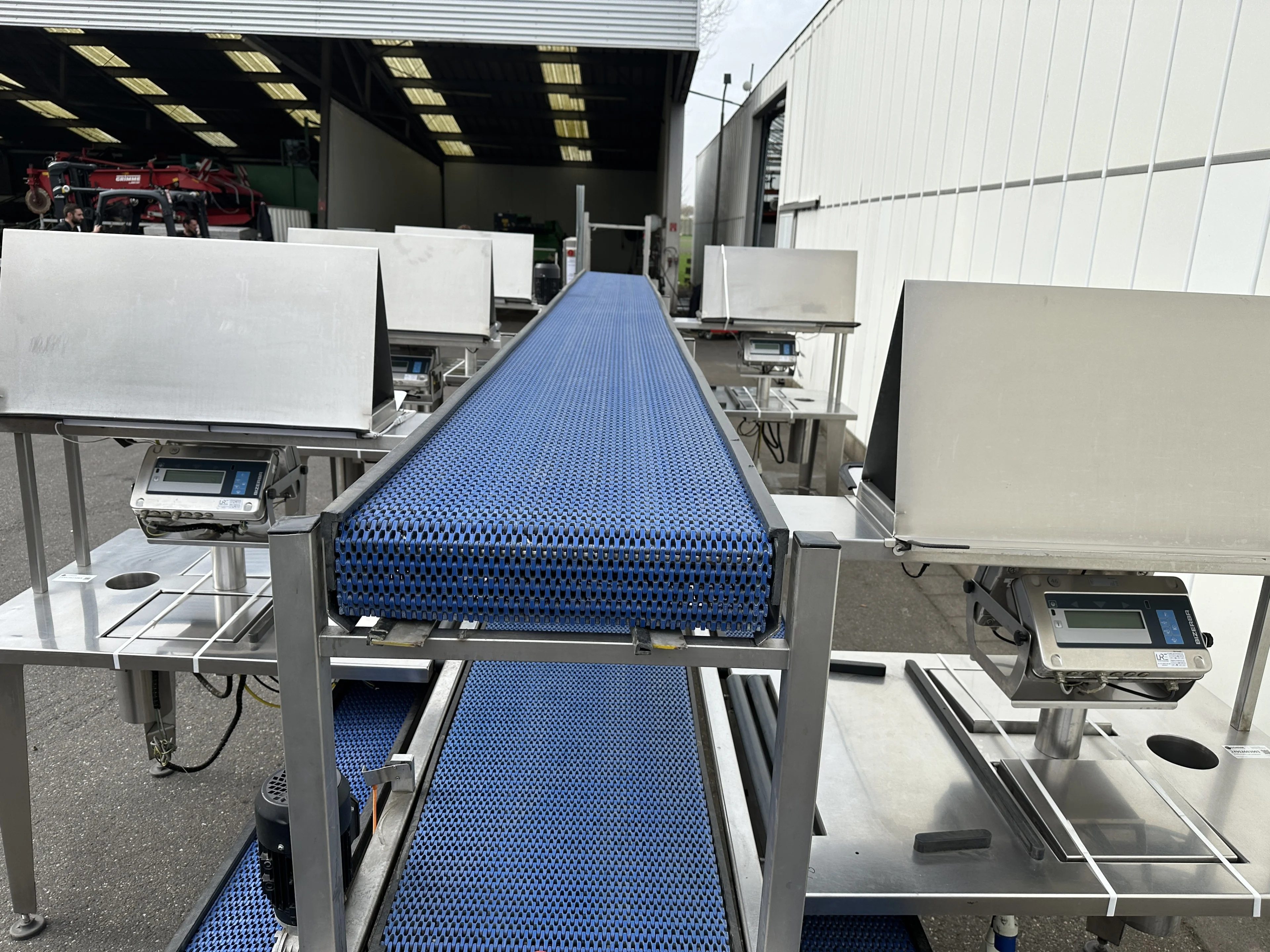 Greymans Paktech production and packaging line with weighers • Duijndam ...