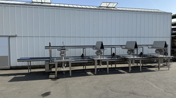 Greymans Paktech production and packaging line with weighers