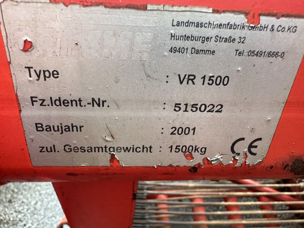 Grimme VR 1500 ������������������ �������