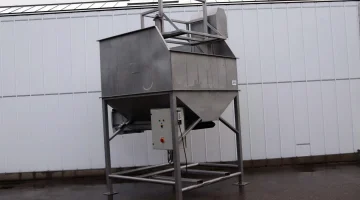 Grisnich rozsdamentes acél garat doboz billenővel