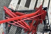 Hak FZBF inter row cultivator selfdriven with Honda engine 5 Hak elements