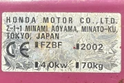 Hak FZBF inter row cultivator selfdriven with Honda engine 5 Hak elements