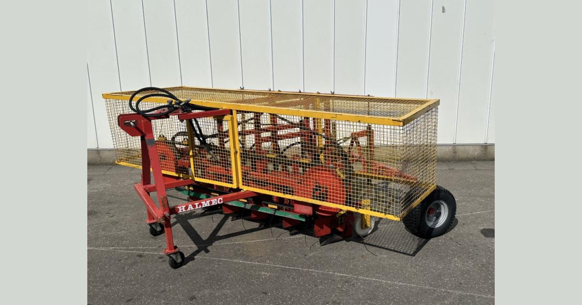 Halmec cutter for strawberry branches • Duijndam Machines