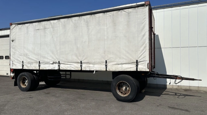 Harvesting trailer 735 x 245 cm, 20 ton