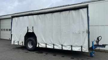 Rimorchio per raccolta 8 pallet senza freni