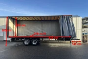 dimensions harvesting trailer l 825 x W250 x H260
