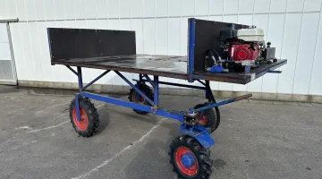 Oogstwagen met Honda-motor