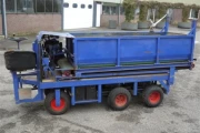 Hawe electro transporter with soil bunker image 1
