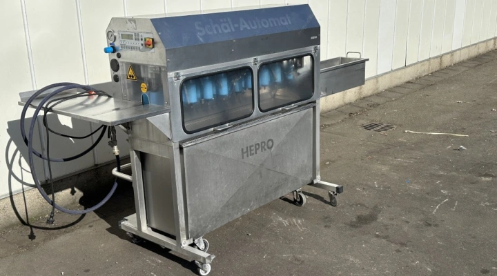 Hepro HSM 180 asparagus washing & cutting machine for asparagus