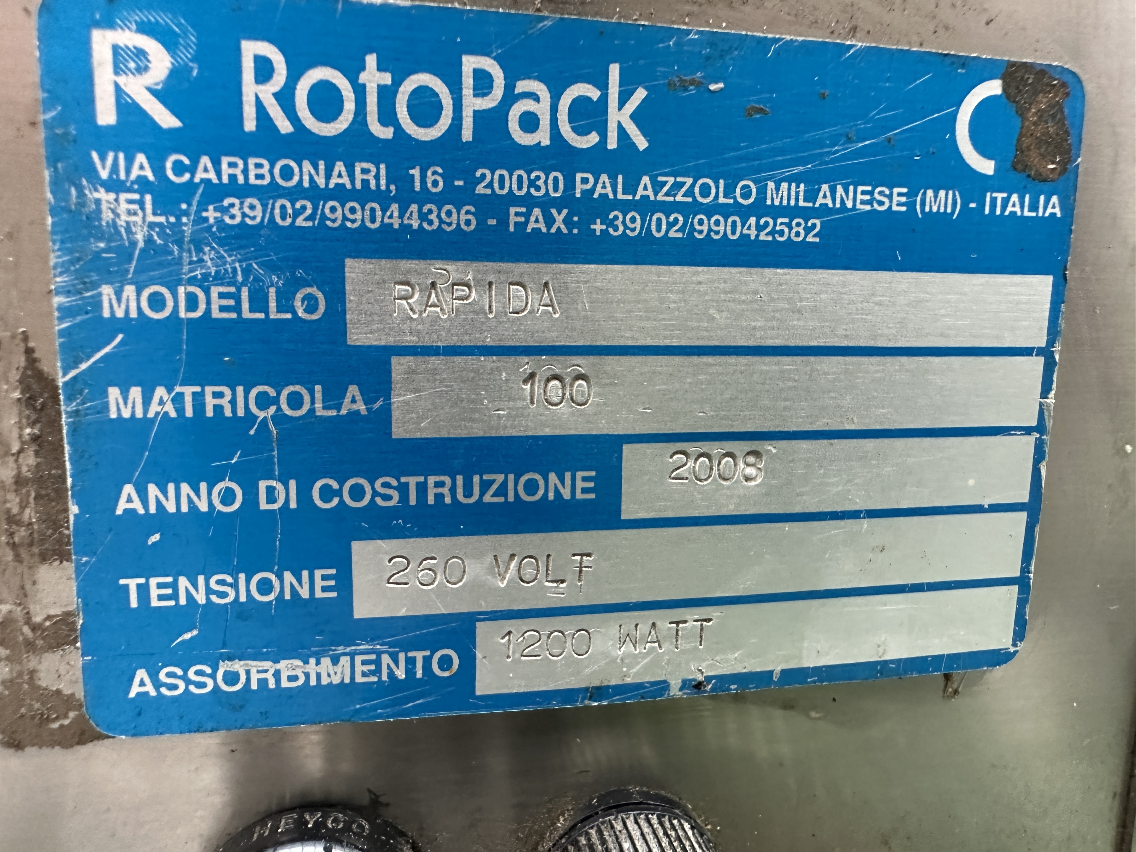 Hepro Rotopack Rapida 100 верхний запечатщик