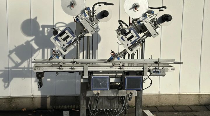 Herma 452FO Herma 452FO double labeler with Zodiac printer