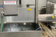 Hermeler prewasher for asparagus