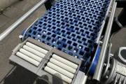 Het Packhuys conveyor with plastic modular belt 185 x 20 cm