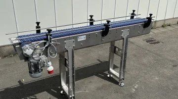 Het Packhuys конвейер с пластиковым модульным ремнем 185 x 20 см