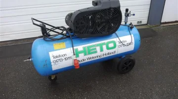 Heto compressor with 300 liter tank