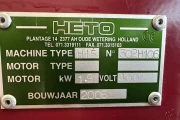 Heto H15 with pneumatic potdispenser double