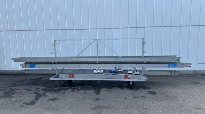 Heto potted plant conveyor 20 cm wide 35,2 meter