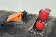 Hoaf HGW 001 weed burner 100 cm with 2 x 85 liter tank
