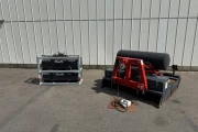 Hoaf KB 1.8 weed burner 180 cm with 3 gas cylinders