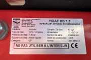 Hoaf KB1.5 weed burner 150 cm