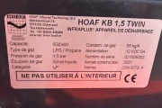 Hoaf KB150 Twin weed burner