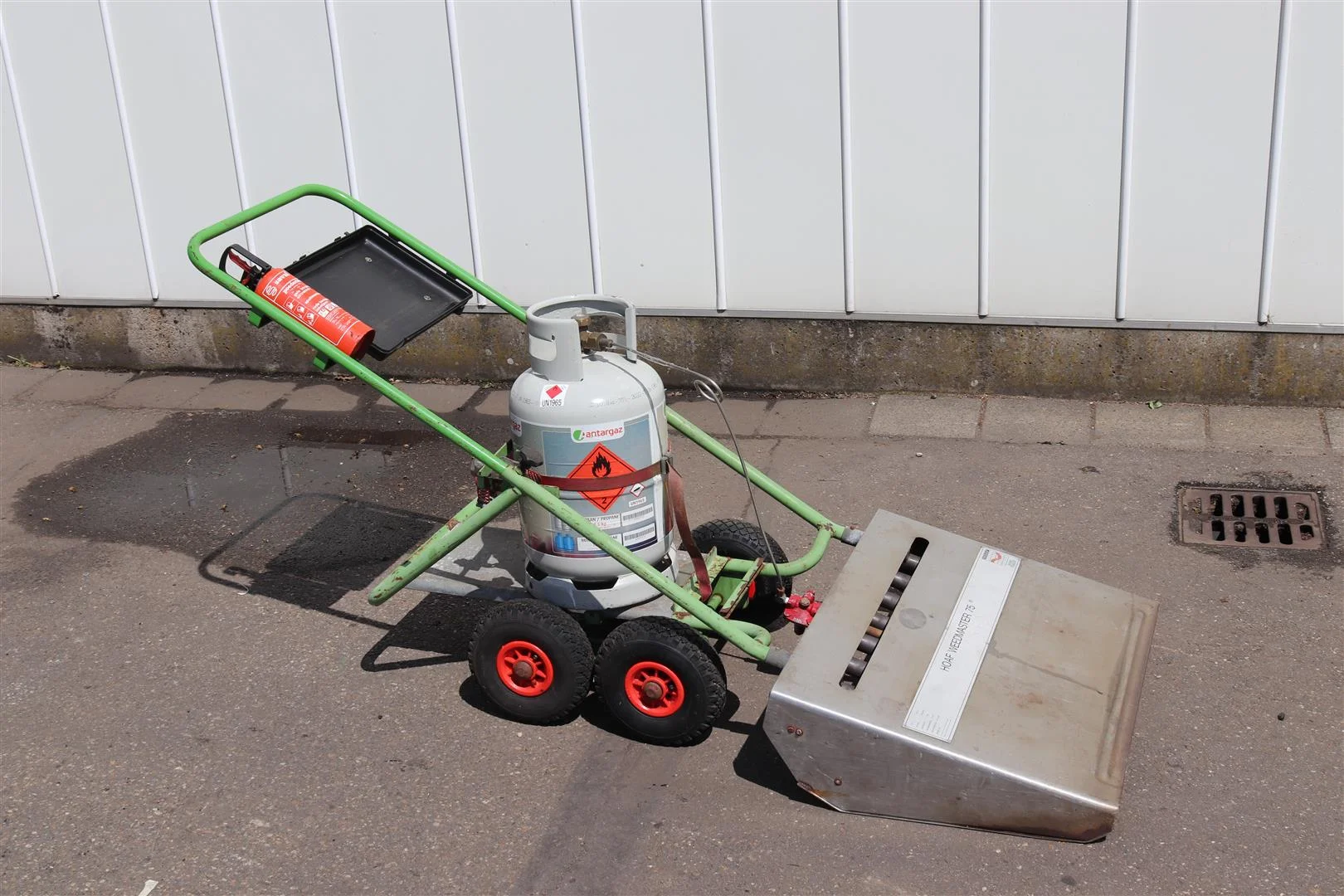 HOAF HB75 professional Weed Burner 75 cm • Duijndam Machines