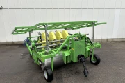 Hortech Due automatica 194 4-row mulch foil planting machine for soil blocks