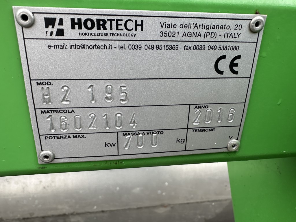 Hortech H2 195 ������ ��� ������������ ������� Due Manual 4 ����