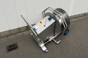 Hosereel stainless steel with remote control