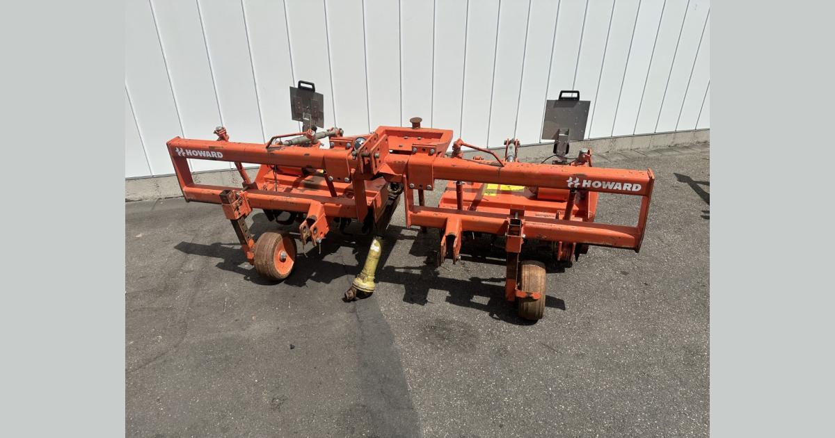 Howard HR12 95 SU inter row rotovator 2 elements of 95 cm • Duijndam ...