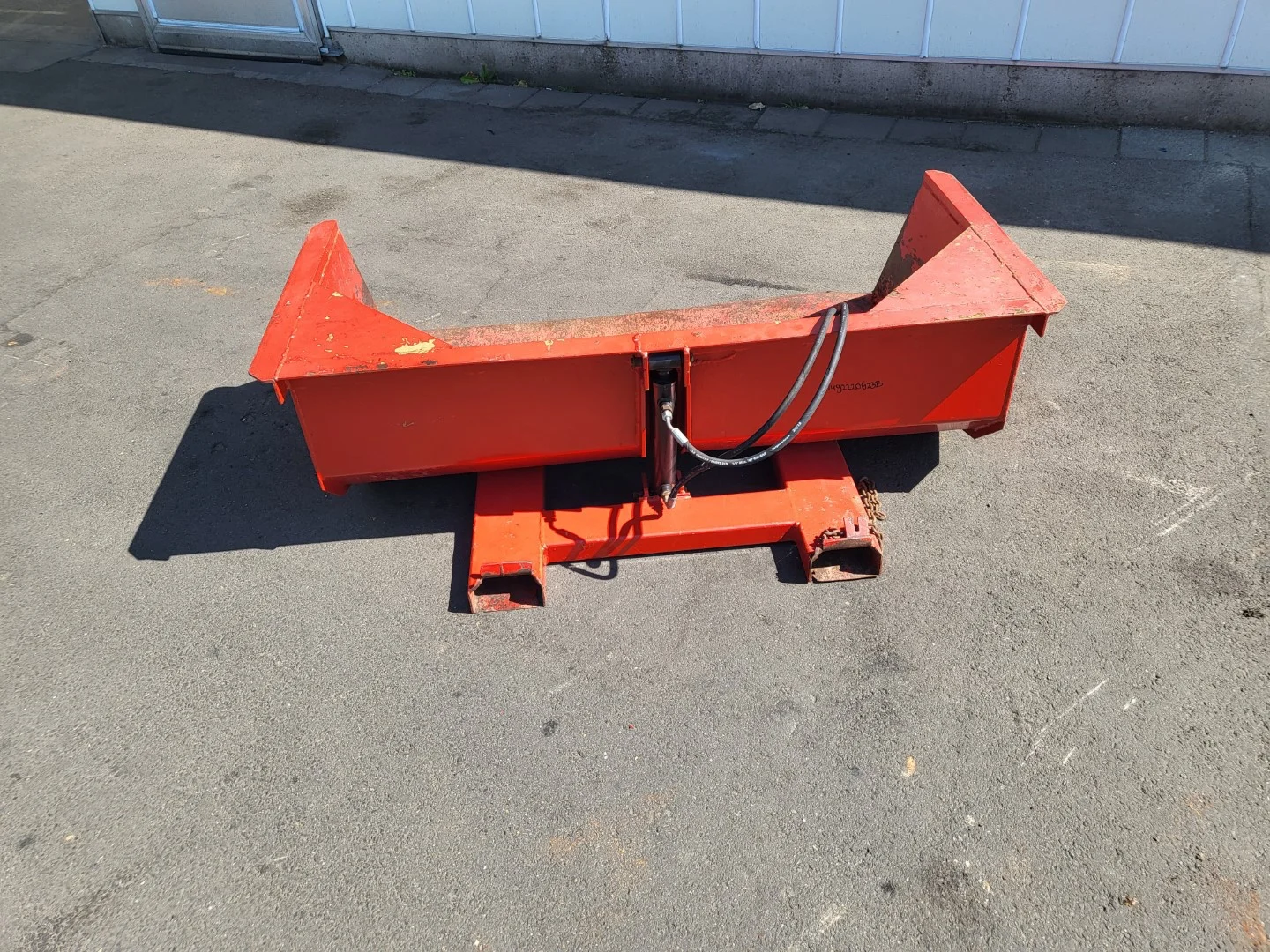 Shovel container 150 cm • Duijndam Machines