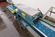 Ideaal washing and cutting machine for asparagus
